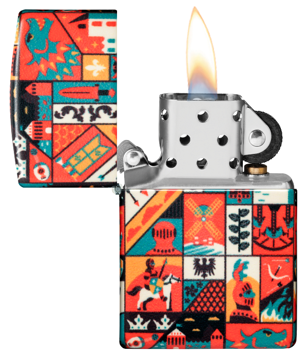 Zippo 48786 vžigalnik Of The Old Ages, 540 Matte