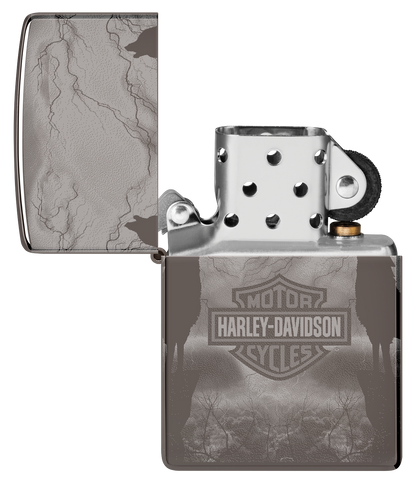 Zippo vžigalnik 48799 Harley Davidson® Wolves