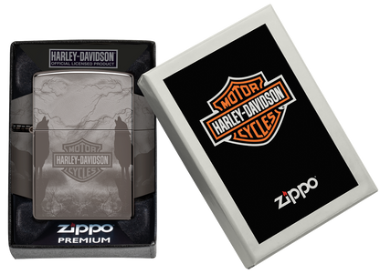 Zippo vžigalnik 48799 Harley Davidson® Wolves