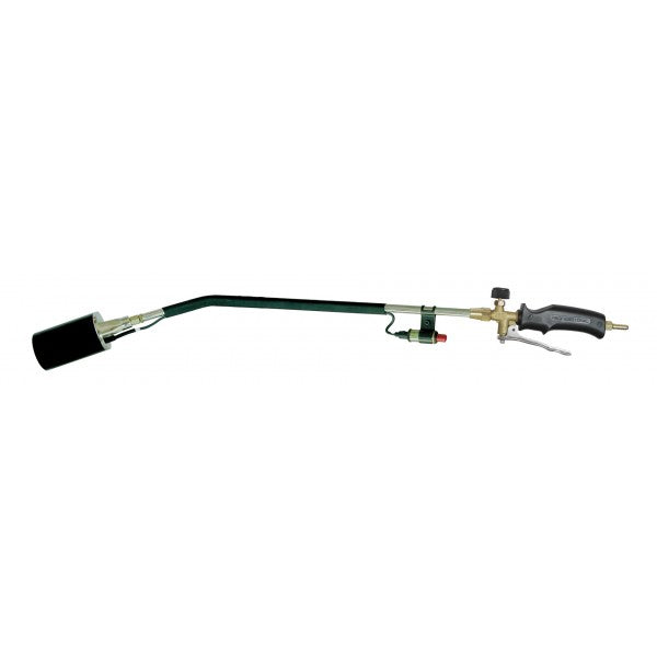 AUSONIA Gas-Schweißbrenner – 70 Cm Lang, 60 Mm Durchmesser, Mit Piezo-Zündung Und Durchflussregelung, Kunststoffgriff