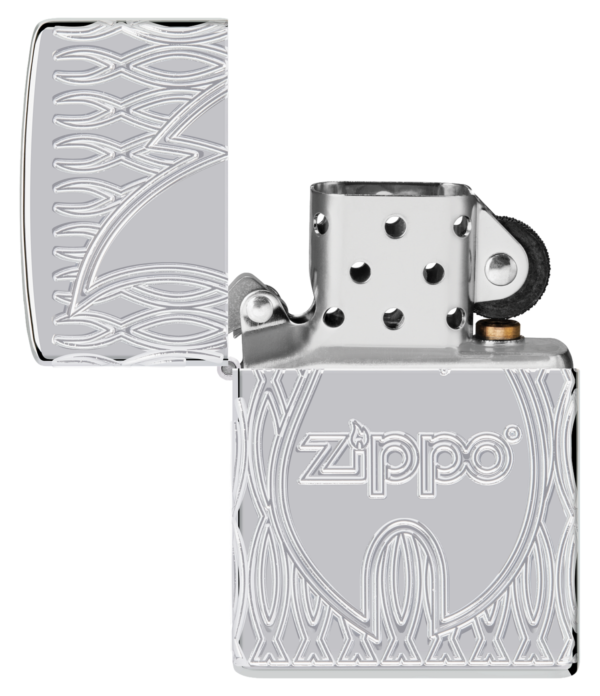 Zippo vžigalnik 48838 Flame Armor HP Chrome