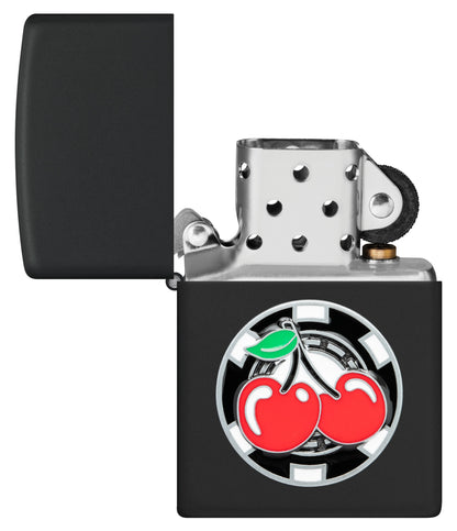 Zippo vžigalnik 48905 Poker Chip and Cherries Emblem