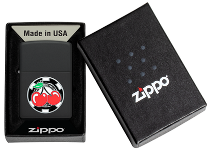 Zippo vžigalnik 48905 Poker Chip and Cherries Emblem