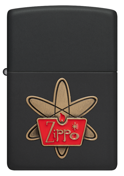 Zippo 48920 vžigalnik Zippo Atom, Black Matte