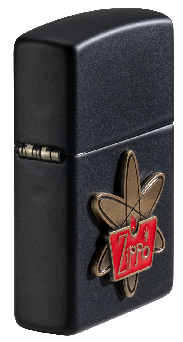 Zippo 48920 vžigalnik Zippo Atom, Black Matte