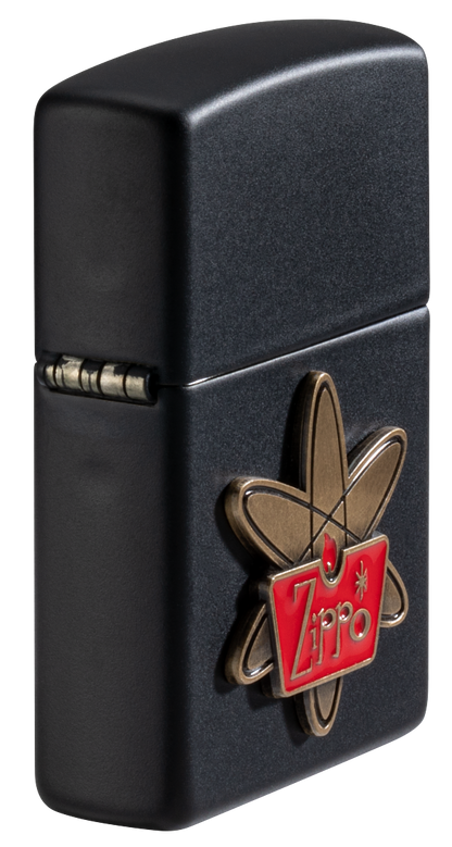 Zippo 48920 vžigalnik Zippo Atom, Black Matte
