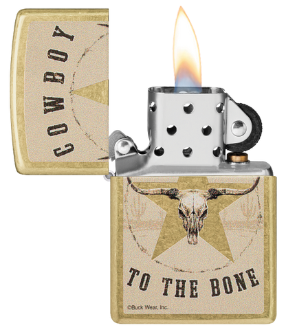 Zippo vžigalnik 48937 Cowboy Buck Wear