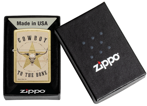 Zippo vžigalnik 48937 Cowboy Buck Wear