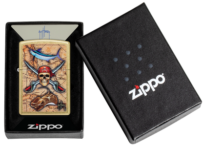 Zippo vžigalnik 48966 Pirate & Map