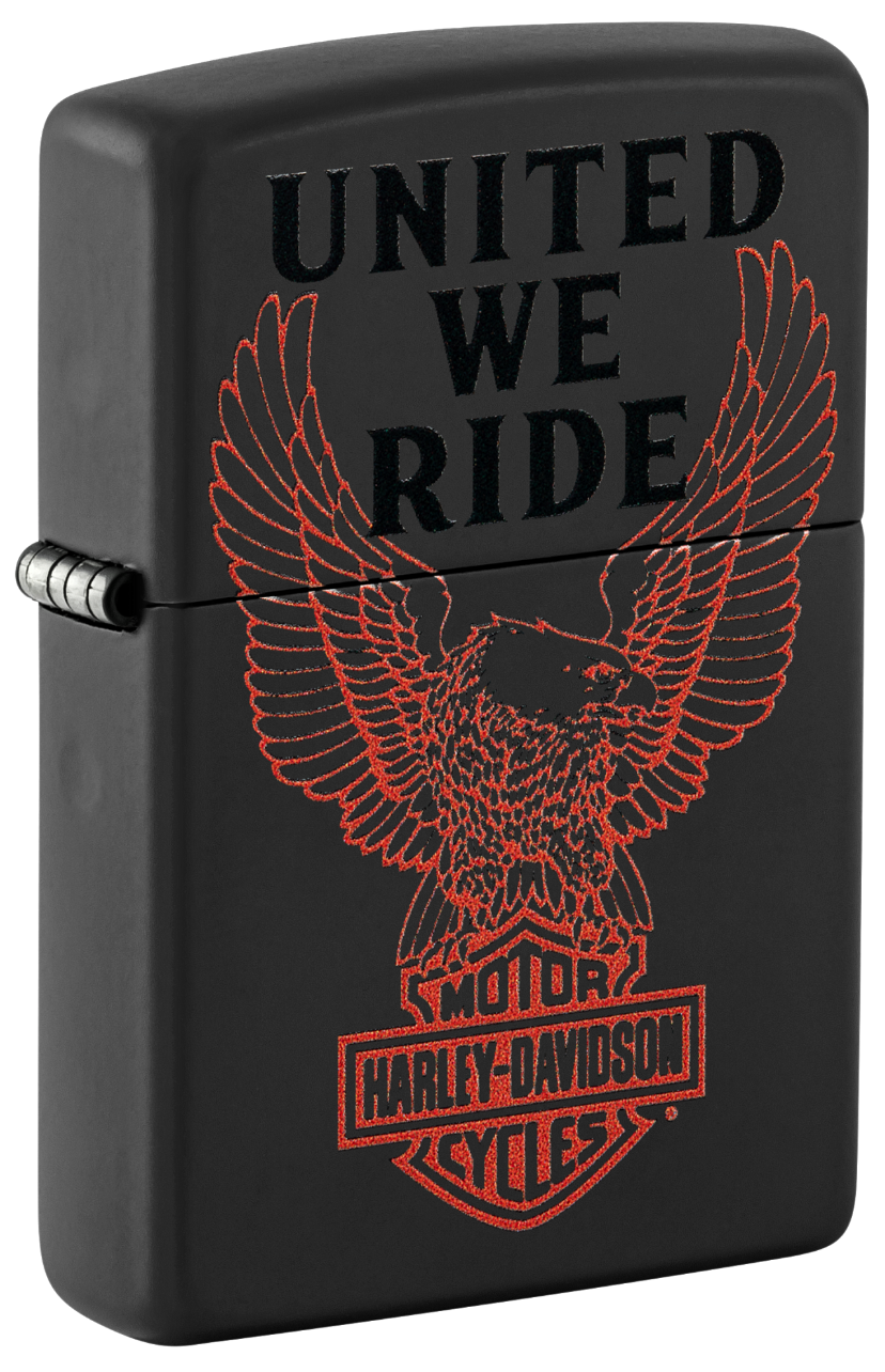Zippo vžigalnik 48983 Harley Davidson® United We Ride