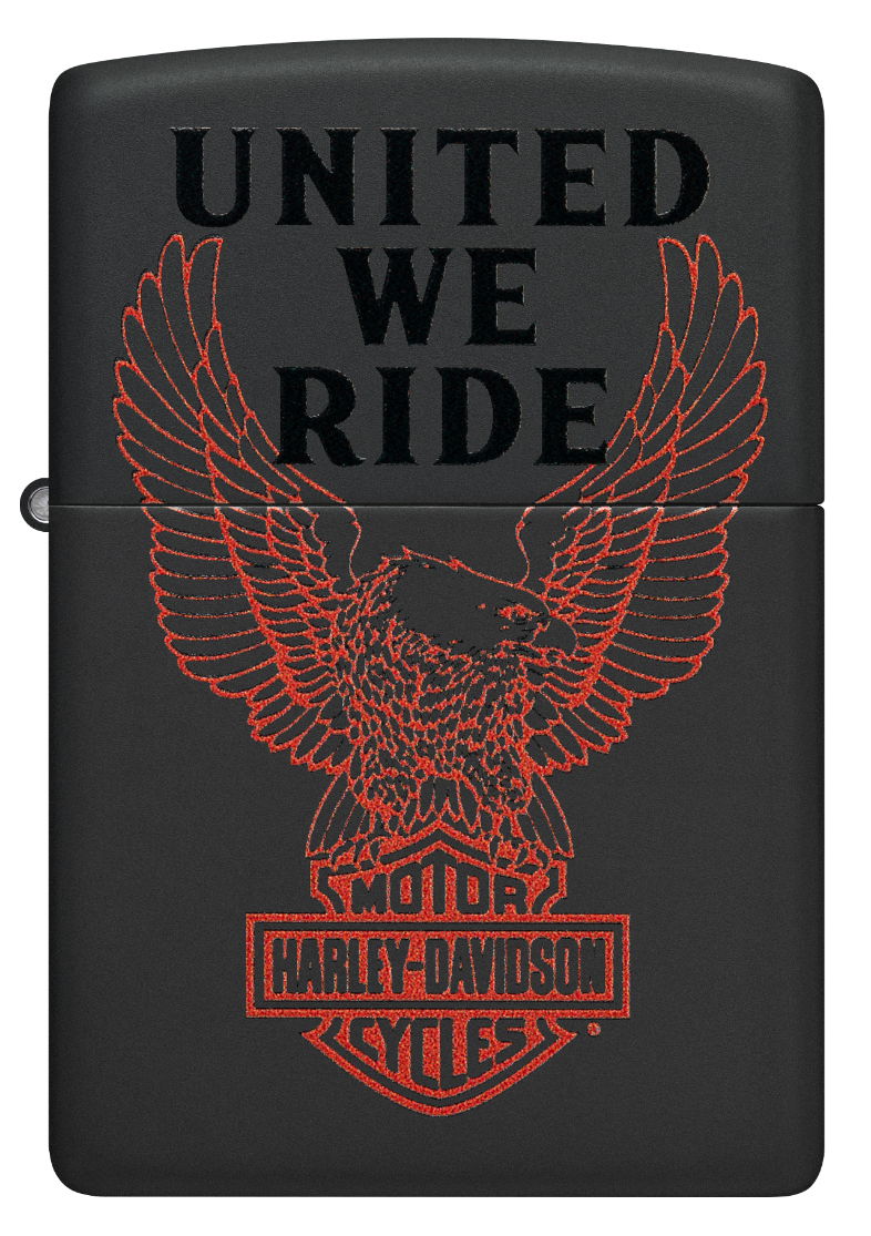 Zippo vžigalnik 48983 Harley Davidson® United We Ride