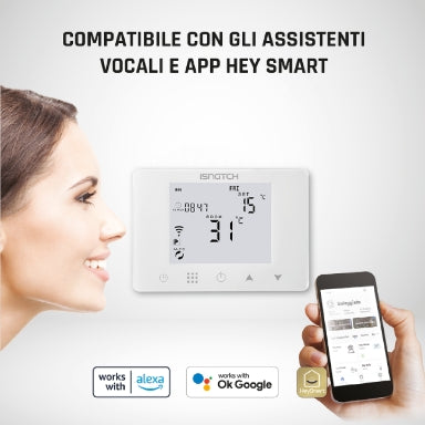 Termostat 49683033 230V WI-FI smart, bel