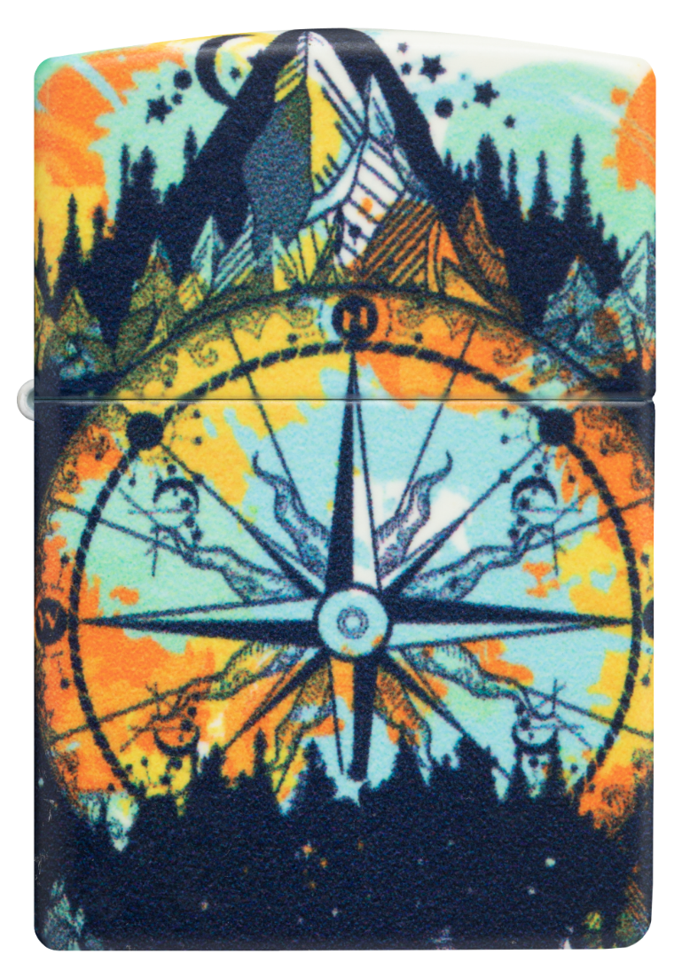 Zippo vžigalnik 49805 Nature Compass, Glow in the Dark