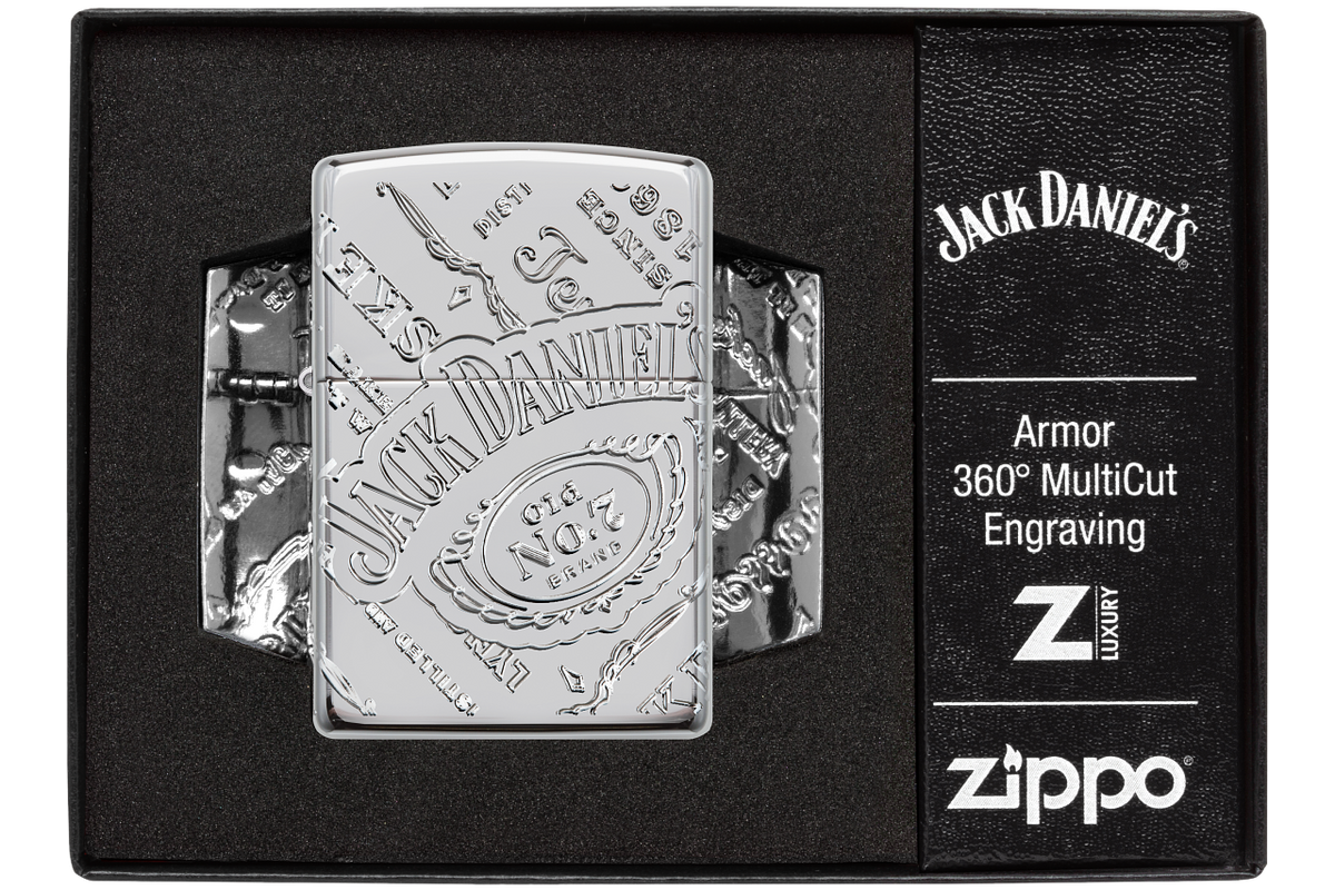 Zippo vžigalnik 60.006.157 Jack Daniels Armor 360°