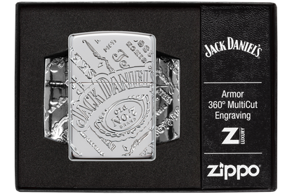 Zippo vžigalnik 60.006.157 Jack Daniels Armor 360°