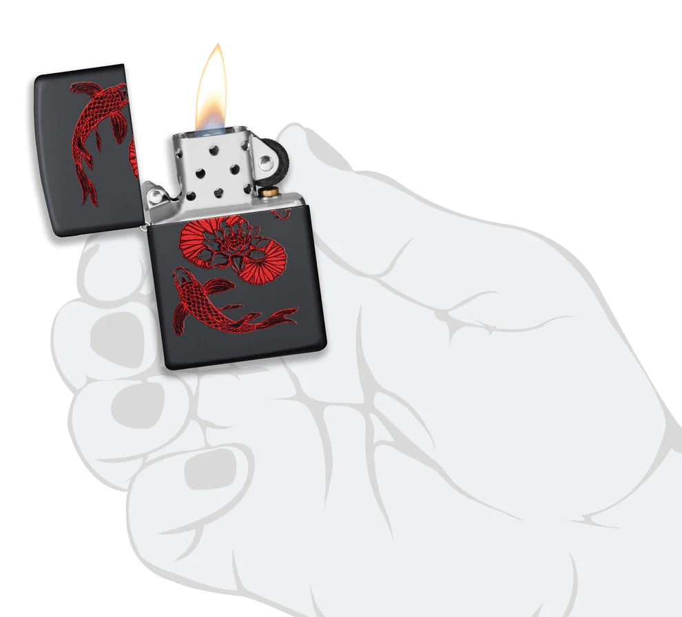 Zippo 49922 vžigalnik Asian Koi Fish