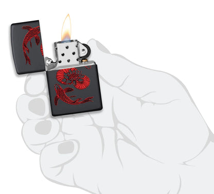Zippo 49922 vžigalnik Asian Koi Fish