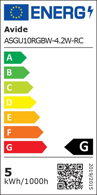 Avide 933160 Žarnica LED RC 4.2W GU10 RGB CCT 230lm