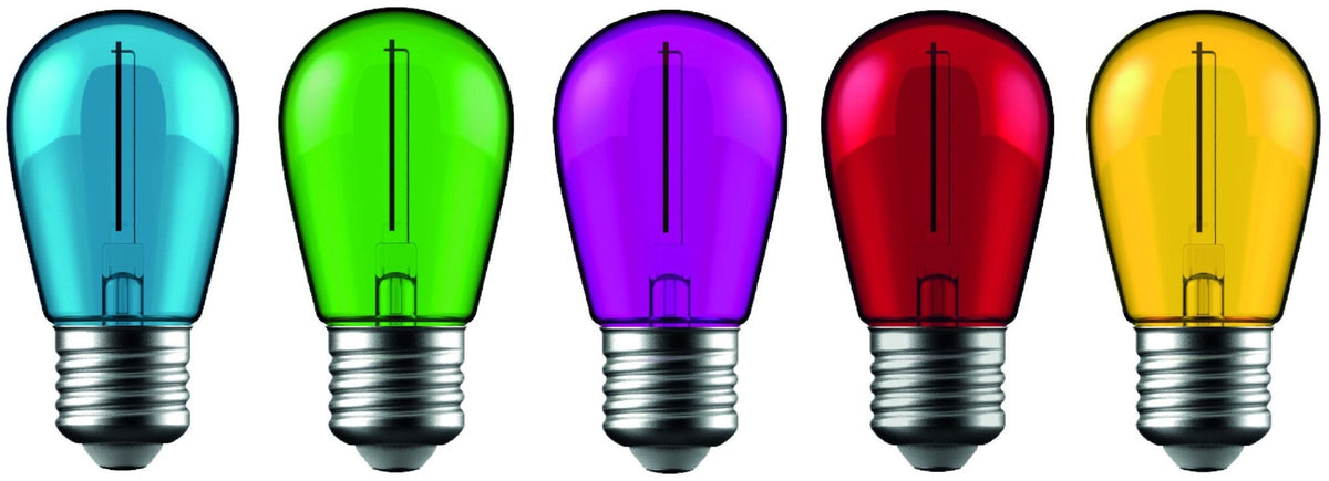Avide 950228 Žarnice komplet LED 1W E27 5v1