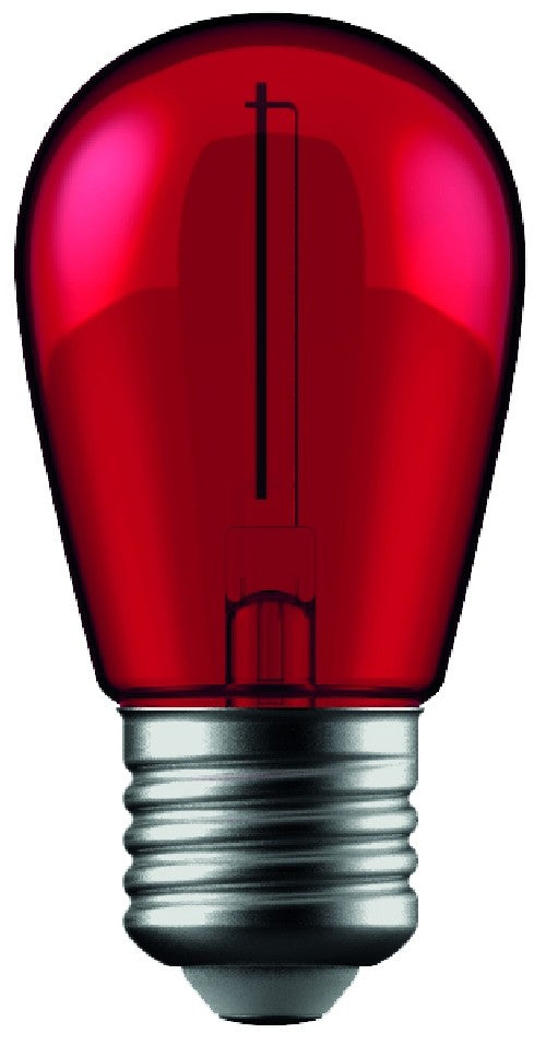 Avide 50440 Žarnica filament Decor rdeča LED 1W E27 S44 50 lm