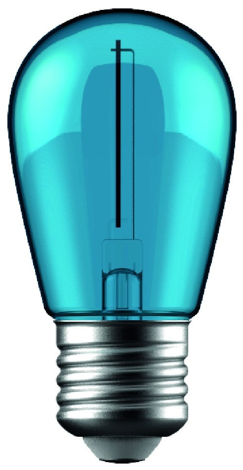 Avide 50464 Žarnica filament Decor modra LED 1W E27 S44 50 lm