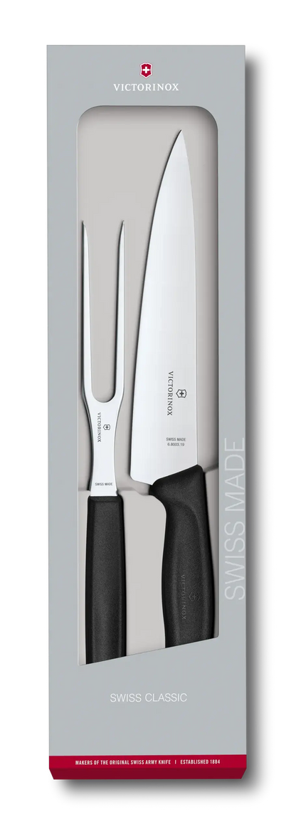 Victorinox 6.7133.2G Set 2v1 - vilice in kuhinjski nož