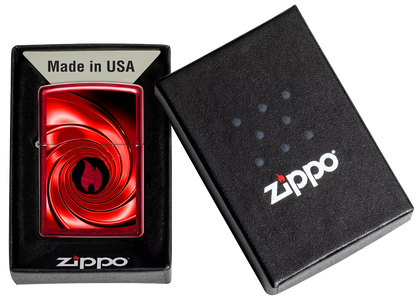 Zippo vžigalnik 60.005.302 Red Swirl