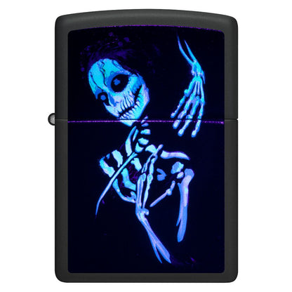 Zippo 48647 vžigalnik Colorful Skeleton Girl UV