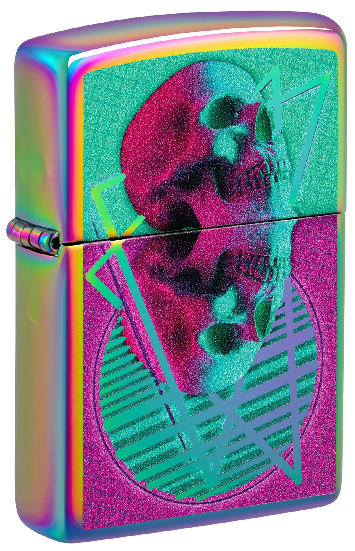 Zippo 60.006.889 vžigalnik Skull Mirrored
