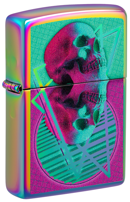 Zippo 60.006.889 vžigalnik Skull Mirrored