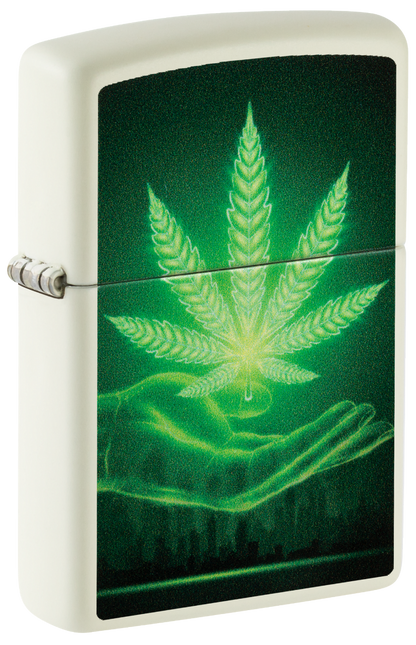 Zippo vžigalnik 60.006.900 Cannabis, Glow in the Dark