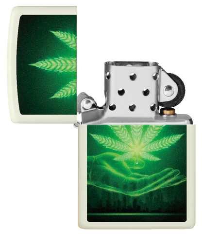 Zippo vžigalnik 60.006.900 Cannabis, Glow in the Dark
