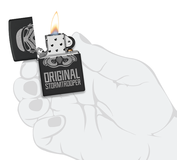 Zippo 60.007.763 vžigalnik Star Wars - Stormtrooper Helmet