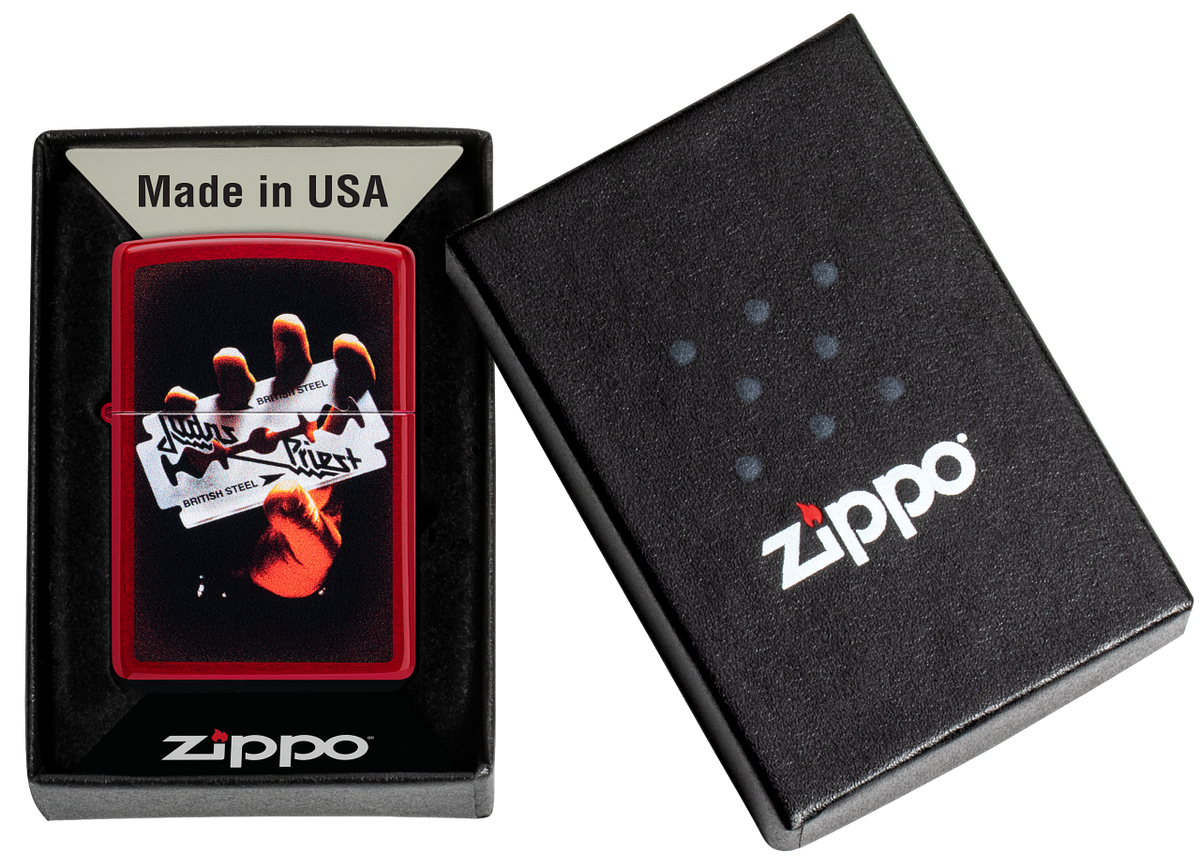 Zippo 60.007.800 vžigalnik Judas Priest - British Steel