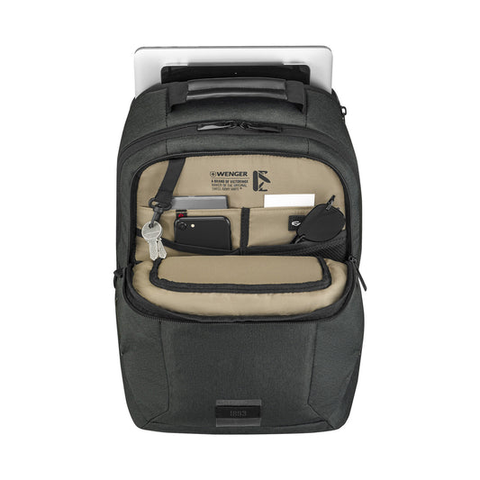 Wenger 612261 Nahrbtnik MX ECO Professional za laptop, Temno Siva, 16"