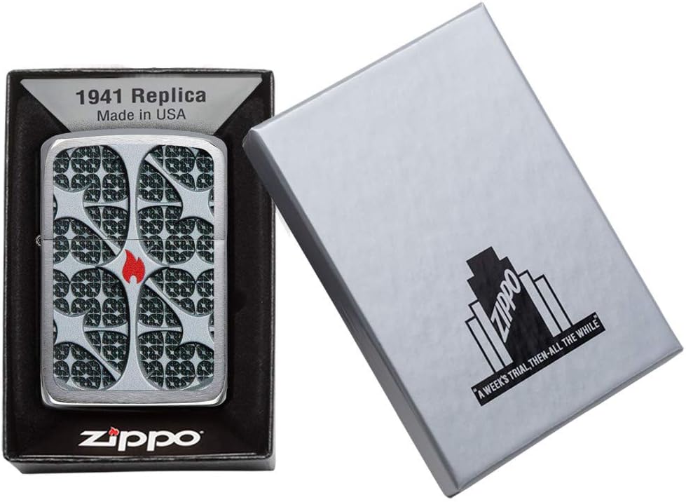 Zippo vžigalnik 60.005.041 Silver Texture