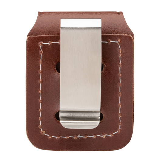 Zippo 67010 Etui za vžigalnik na kovinsko sponko, Rjav