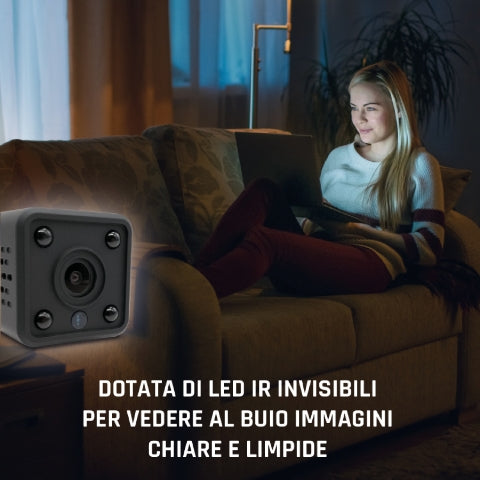 Kamera 67689403 notranja mini WI-FI HD 720P