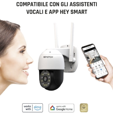 Kamera 67689436 zunanja WI-FI motorizirana 360 HD-2K