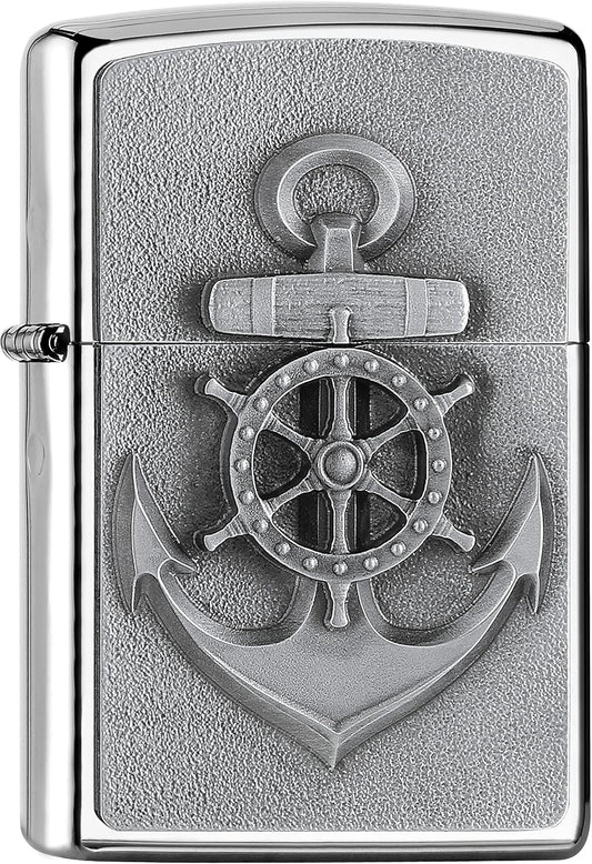 Zippo 2.007.589 vžigalnik Nautic Anchor Emblem