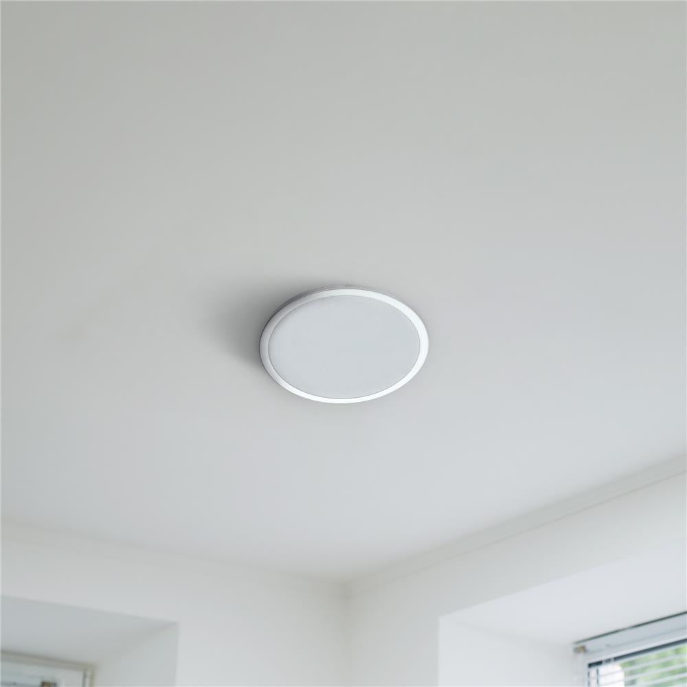Svetilka stropna LED Pandora srebrna V2 15W 4000K 1125lm okrogla ACLO28NW-15W-PAN2S-S