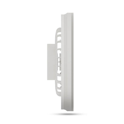 Svetilka stropna Whitney z ventilatorjem, Srebrna, AFCLCCT-48W-15W-WHS