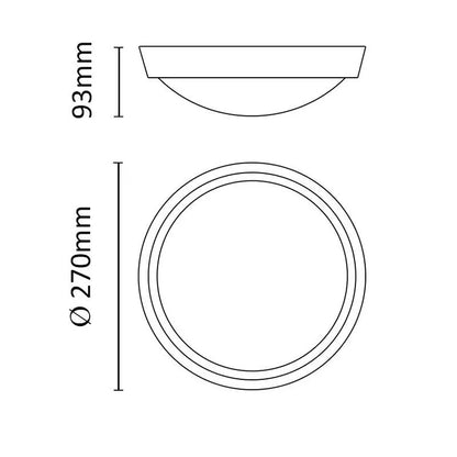 Svetilka ASAL0230 stropna LED 24W 4000K