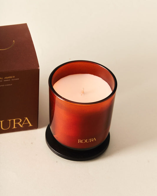 Sveča ROURA 333200.244 dišeča Royal Amber