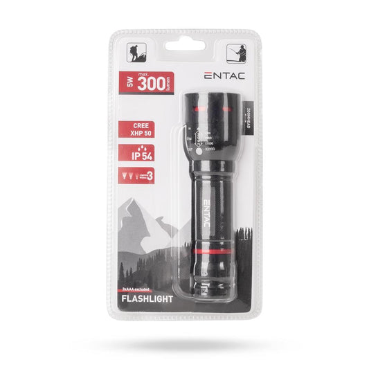 Svetilka baterijska 985909 Zoom, 5W, IP54, EFL-ZOOM-5W-ALU