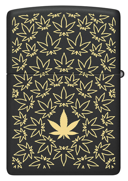 Zippo vžigalnik 36070 Cannabis Leaf