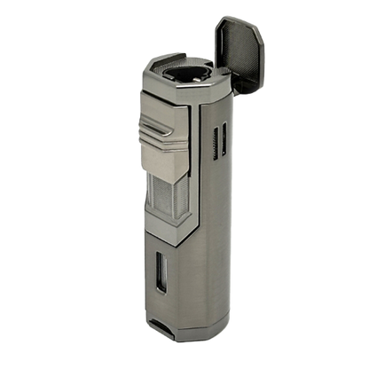 Ronson 112001  Vžigalnik plinski Jet Flame Chinook Gun metal