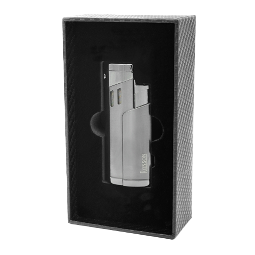 Ronson 115001 Vžigalnik plinski Jet Flame Cyclon siv