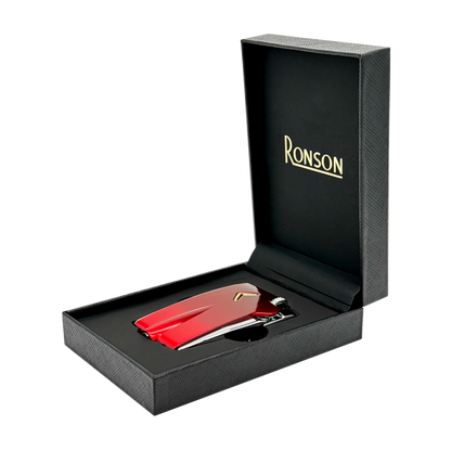 Ronson 101005 Vžigalnik plinski Mini Premier Vareflame rdeč