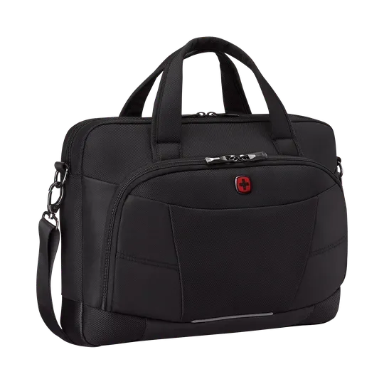 Poslovna torba Wenger 653496 Altair za laptop 14", tablico 25cm, Črna